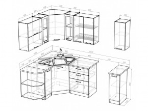 Кухонный гарнитур Лира оптима 1500х1800 мм в Аше - asha.mebel74.com | фото 5