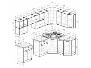 Кухонный гарнитур Надежда оптима 5 2700х1600 мм в Аше - asha.mebel74.com | фото 5