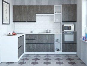 Кухонный гарнитур Ноктюрн мега прайм 1500х2700 мм в Аше - asha.mebel74.com | фото 1