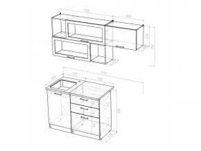 Кухонный гарнитур Полина экстра 1700 мм в Аше - asha.mebel74.com | фото 5