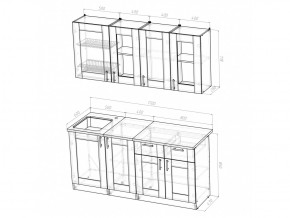 Кухонный гарнитур Симона демо 1700 мм в Аше - asha.mebel74.com | фото 6