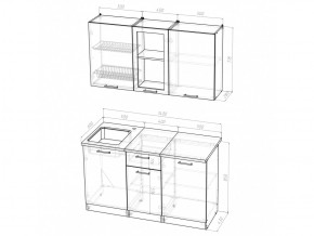 Кухонный гарнитур Татьяна медиум 1400 мм в Аше - asha.mebel74.com | фото 5