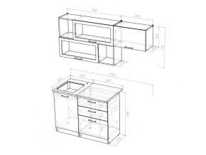 Кухонный гарнитур Яна экстра 1700 мм в Аше - asha.mebel74.com | фото 5