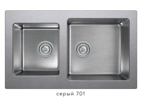 Мойка комбинированная Tolero twist TTS-840 Серый 701 в Аше - asha.mebel74.com | фото