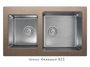 Мойка комбинированная Tolero twist TTS-840 Темно-бежевый 823 в Аше - asha.mebel74.com | фото