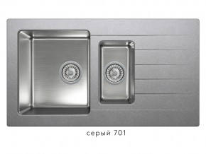 Мойка комбинированная Tolero twist TTS-890 Серый 701 в Аше - asha.mebel74.com | фото