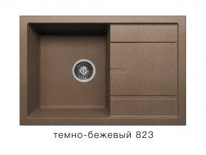 Мойка кварцевая Tolero R-112 Темно-бежевый 823 в Аше - asha.mebel74.com | фото