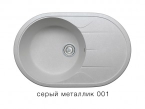 Мойка кварцевая Tolero R-116 Серый металлик 001 в Аше - asha.mebel74.com | фото