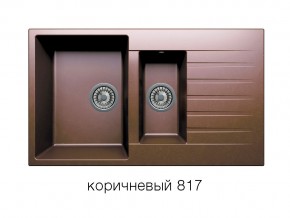 Мойка кварцевая Tolero R-118 Коричневый 817 в Аше - asha.mebel74.com | фото 1