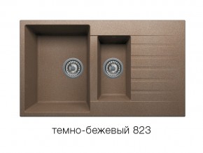 Мойка кварцевая Tolero R-118 Темно-бежевый 823 в Аше - asha.mebel74.com | фото