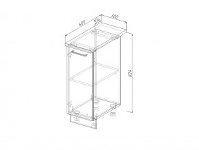 Н 30 Модуль нижний Без Столешницы МН 30 в Аше - asha.mebel74.com | фото