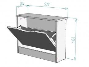 Обувница W100 в Аше - asha.mebel74.com | фото 3