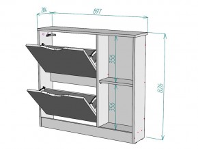 Обувница W104 в Аше - asha.mebel74.com | фото 3