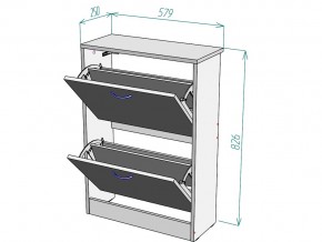 Обувница W3 в Аше - asha.mebel74.com | фото 3