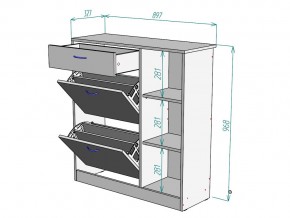 Обувница W71 в Аше - asha.mebel74.com | фото 3