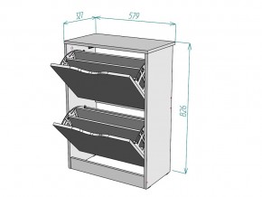 Обувница W78 в Аше - asha.mebel74.com | фото 3