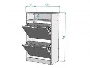 Обувница W85 в Аше - asha.mebel74.com | фото 3