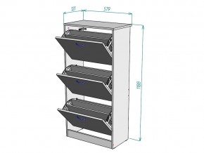 Обувница W86 в Аше - asha.mebel74.com | фото 3