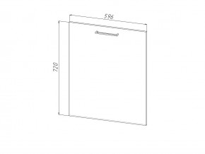 П 60 Комплект для посудомоечной машины 600 мм (цоколь + фасад) ЛДСП в Аше - asha.mebel74.com | фото