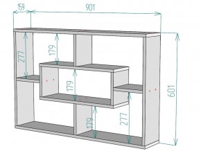 Полка S40 в Аше - asha.mebel74.com | фото 3