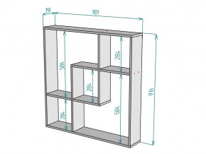 Полка S80 в Аше - asha.mebel74.com | фото 3