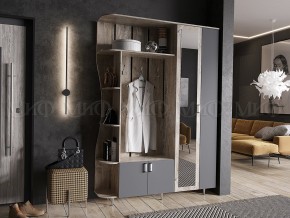 Прихожая Лика-1 Дуб юкон, Графит в Аше - asha.mebel74.com | фото 1