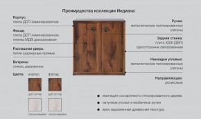 Прихожая Индиана сосна каньон в Аше - asha.mebel74.com | фото 5