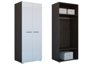 Шкаф 2 двери Ненси Ясень-Капучино в Аше - asha.mebel74.com | фото 2