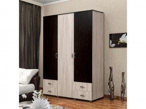 Шкаф 3-х дверный с 4-мя ящиками без зеркала в Аше - asha.mebel74.com | фото