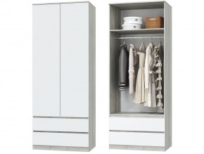 Шкаф для одежды 2х дверный с ящиками в Аше - asha.mebel74.com | фото