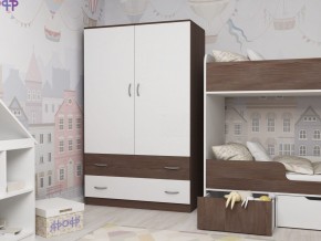 Шкаф двухстворчатый бодега-белый в Аше - asha.mebel74.com | фото