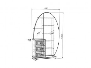 Шкаф комбинированный Белла в Аше - asha.mebel74.com | фото 3