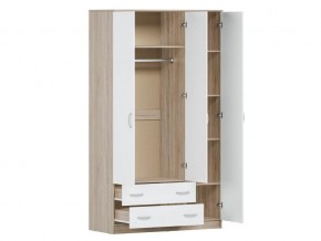 Шкаф Комфорт №10 1200 дуб сонома-белый в Аше - asha.mebel74.com | фото 2