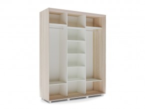 Шкаф-купе Дивный ОД 18-6-112 трехдверный венге светлый в Аше - asha.mebel74.com | фото 2