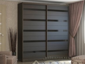 Шкаф-купе Лотос-1 венге 2000 в Аше - asha.mebel74.com | фото 1