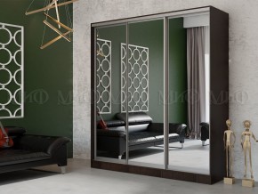 Шкаф-купе Тринити-8 Венге в Аше - asha.mebel74.com | фото