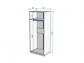 Шкаф Malta light H287 Белый в Аше - asha.mebel74.com | фото 2