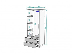 Шкаф Malta light H297 Белый в Аше - asha.mebel74.com | фото 2