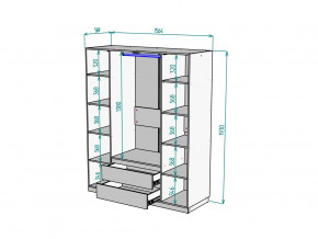 Шкаф Malta light H302 Белый в Аше - asha.mebel74.com | фото 2