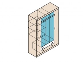 Шкаф Ника Н13 для одежды с ящиками в Аше - asha.mebel74.com | фото 2