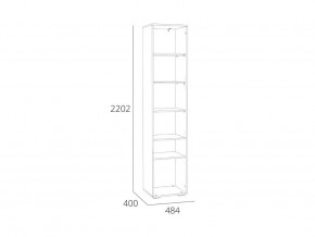 Шкаф-пенал Элиот НМ 041.72 в Аше - asha.mebel74.com | фото 2