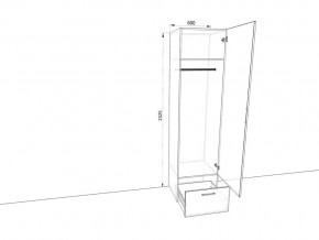 Шкаф распашной Ш639ЯБК Жемчуг в Аше - asha.mebel74.com | фото 2