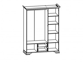 Шкаф S320-SZF5D2S Кентаки каштан в Аше - asha.mebel74.com | фото 2