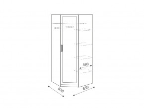 Шкаф угловой Дуглас модуль 1 в Аше - asha.mebel74.com | фото 2