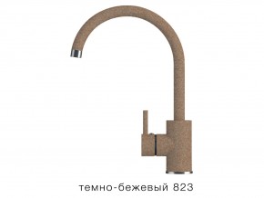 Смеситель кухонный Элара Tolero Темно-бежевый 823 в Аше - asha.mebel74.com | фото