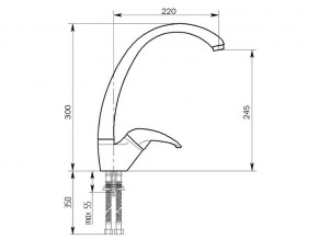 Смеситель MS-001 в Аше - asha.mebel74.com | фото 2