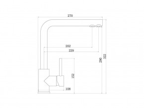 Смеситель Sprint logic LM2196 Stainless Steel в Аше - asha.mebel74.com | фото 2