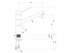 Смеситель Sprint Universal LM1391 в Аше - asha.mebel74.com | фото 2