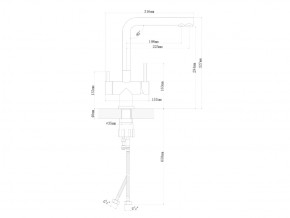 Смесители Florentina Арес Нержавеющая сталь в Аше - asha.mebel74.com | фото 2