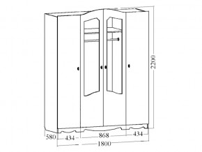 Спальня Венеция 4 в Аше - asha.mebel74.com | фото 3